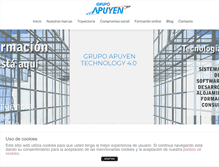 Tablet Screenshot of grupoapuyen.com